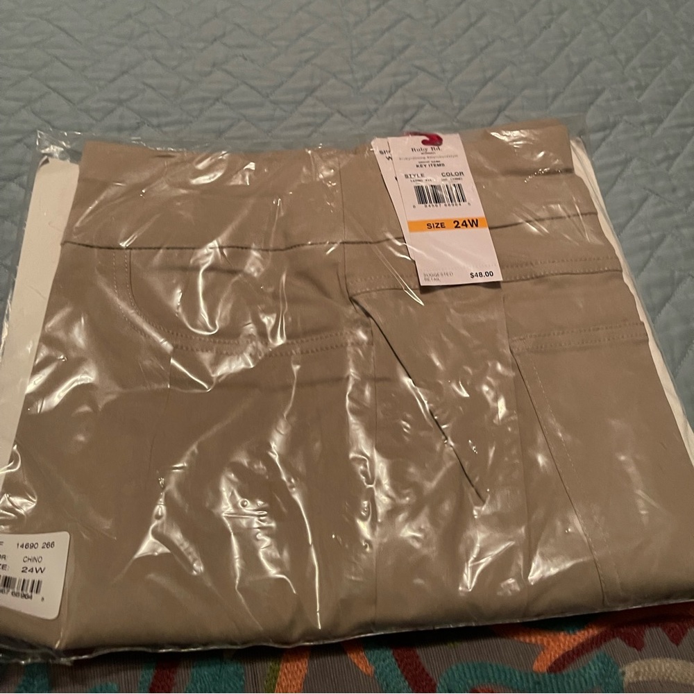 Khaki colored Chinos